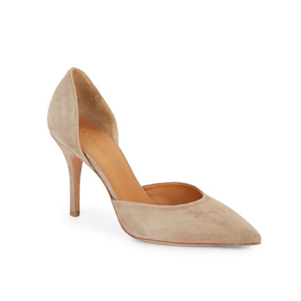 VINCE
Celeste Suede D'Orsay Pumps